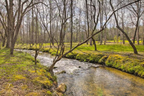 Charming Creekside Cabin with Private Hot Tub!